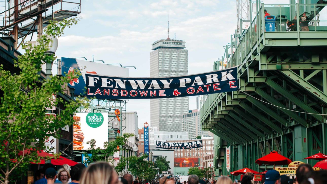 Fenway Park Crowd.